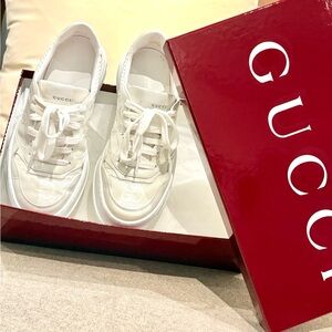 Gucci Women White Sneakers